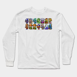 FF4 Party Members Long Sleeve T-Shirt